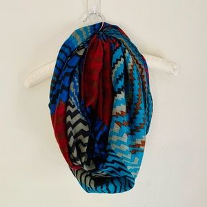 Multicolored Infinity Scarf